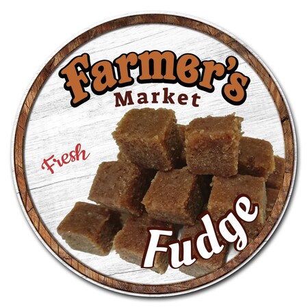 Signmission FUDGE BANNER SIGN chocolate concessions candy shop homemade store home made B-72 Fudge